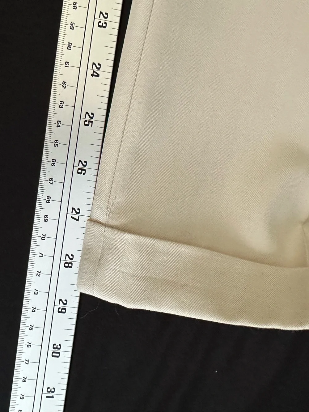 Chaps by Ralph Lauren cream colored men's suit
